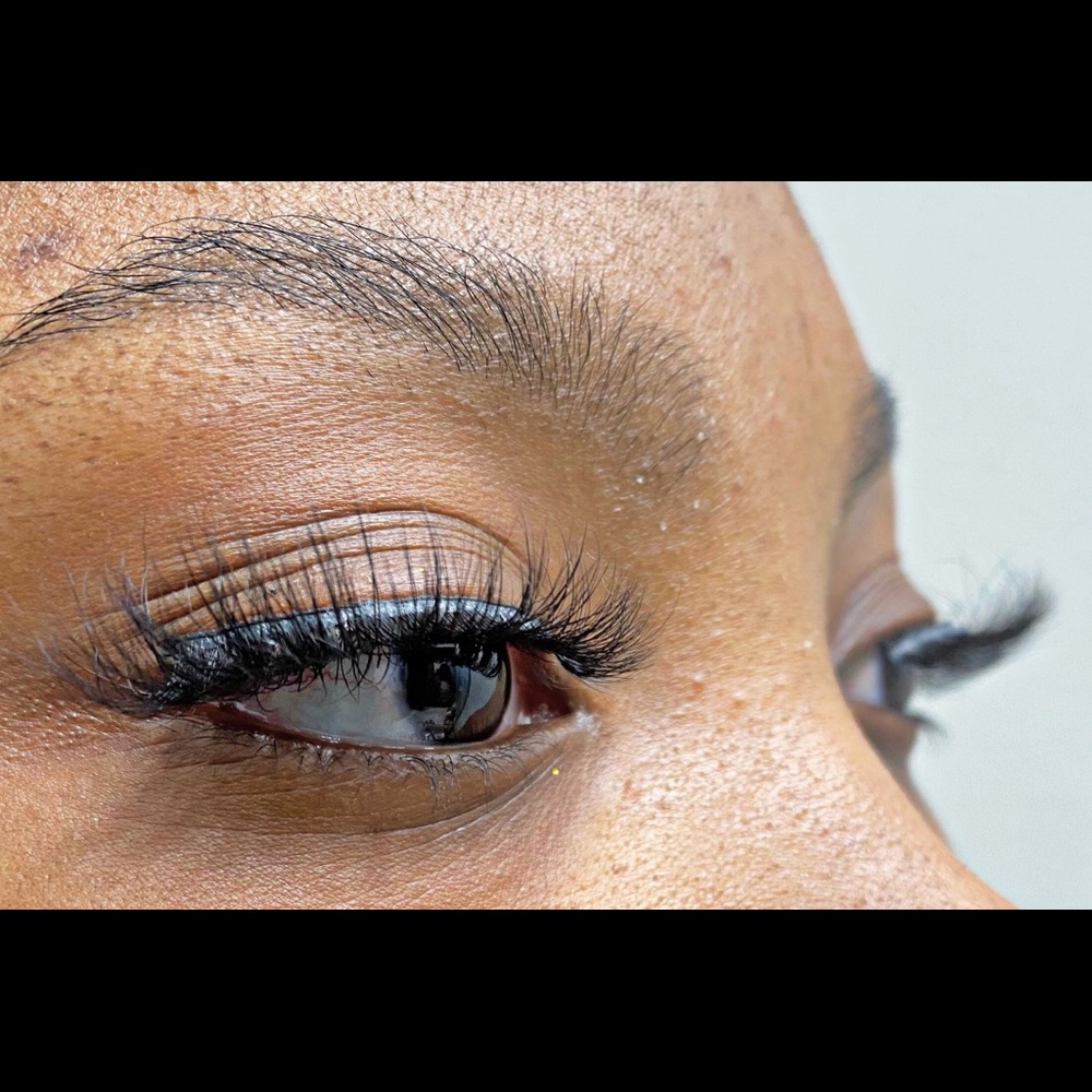 3D mink eyelashes (medium/long)